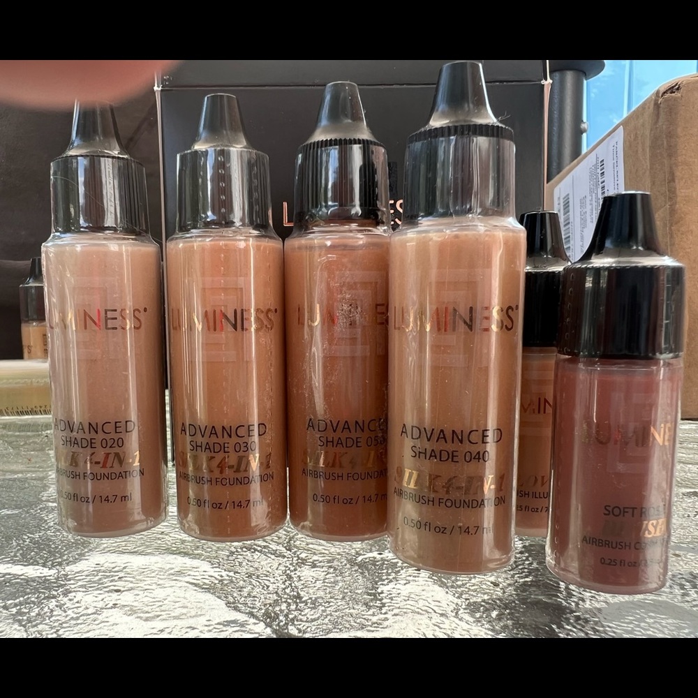 Luminess Air Silk 4in 1 complete Medium Shades kit